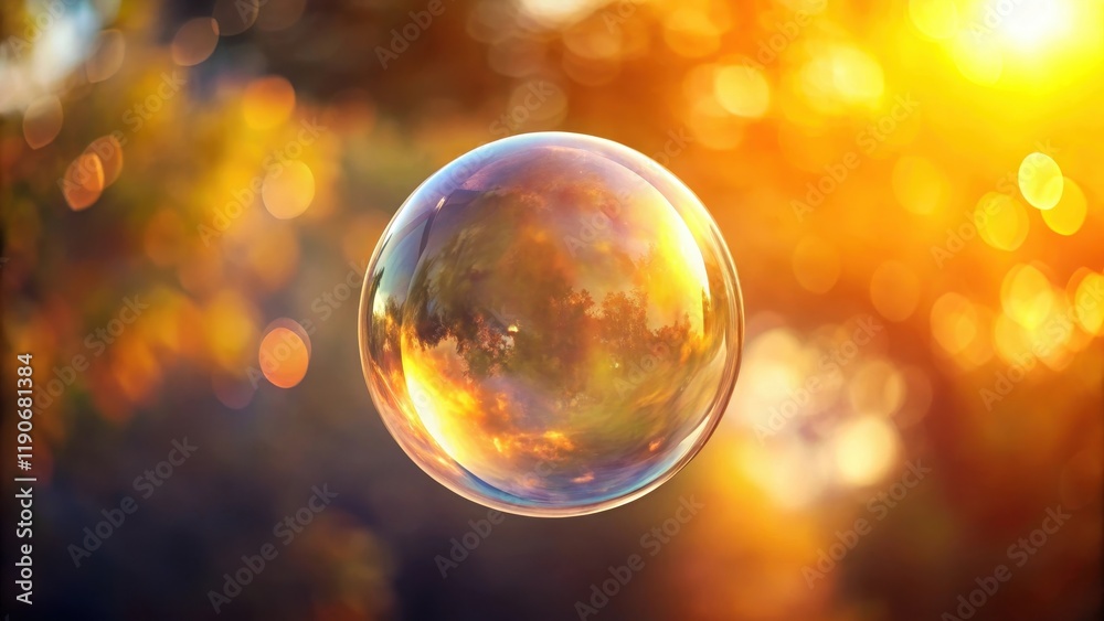 A delicate, translucent soap bubble floating gently in mid-air, surrounded by a soft, warm light source , soap bubble A delicate, translucent soap bubble floating gently in mid-air, surrounded by a soft, warm light source , soap bubble
