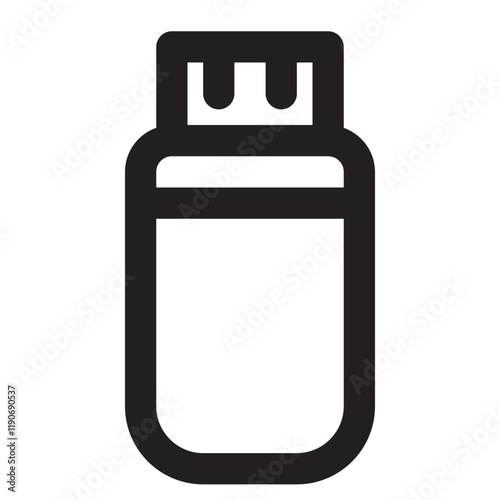 Compact flash drive icon, symbolizing portable storage and convenience