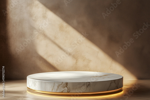 Wallpaper Mural  An abstract pedestal podium display scene product and promotion concept for advertising Torontodigital.ca