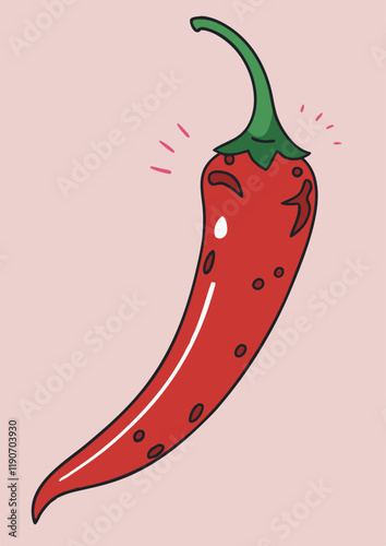 chilli illustration