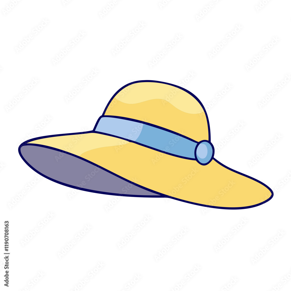 sunhat vector icon, sunhat vector illustration - simple illustration of sunhat, perfect for logos sunhat sunhat vector icon, sunhat vector illustration - simple illustration of sunhat, perfect for logos sunhat