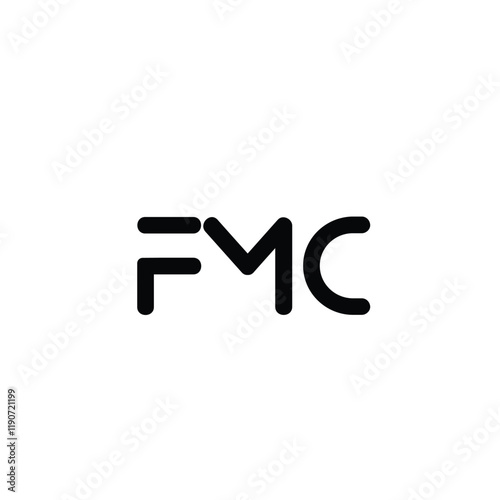 FMC text-based logo initials designed for business branding and corporate identity solutions offered as a scalable vector file
 photo