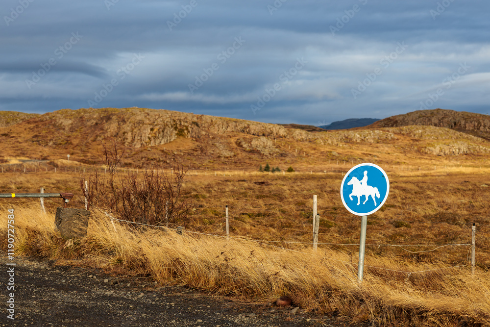 The landscape around the town of Borgarnes in the west of Iceland