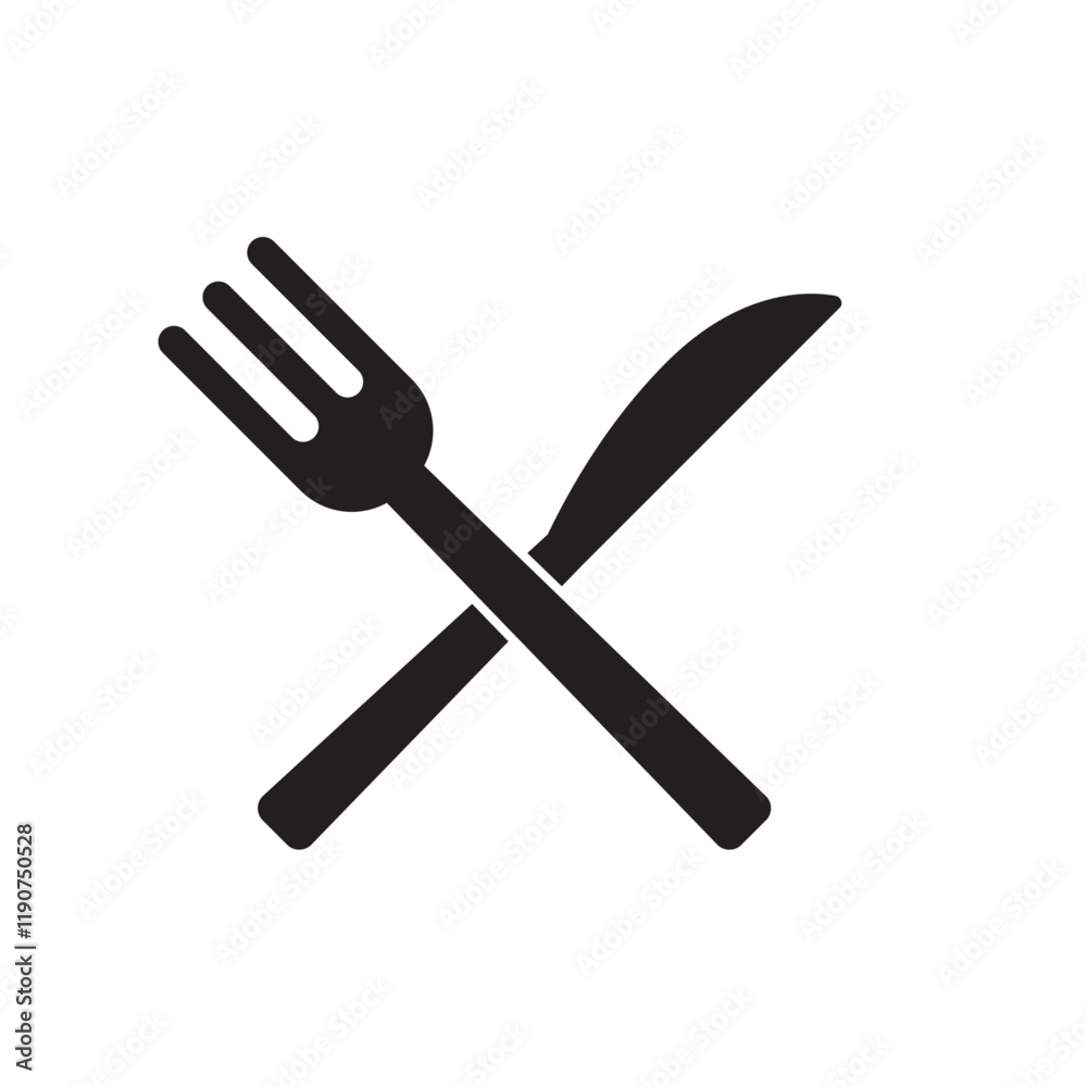 Knife and fork icon Knife and fork icon
