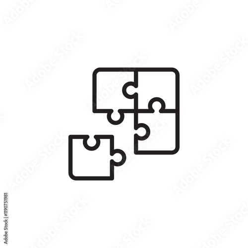 puzzle icon 
