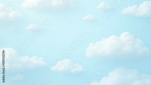 Blue sky with clouds