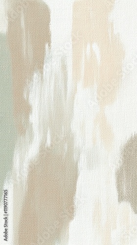 Soft Neutral Background with Minimalist Gouache Brushwork