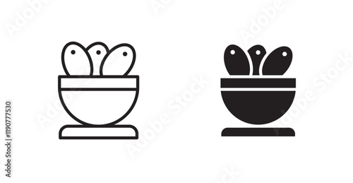 Iftar meal ramadan vector web icons set