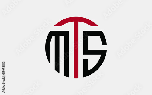 Professional MTS Monogram Logo Design Service