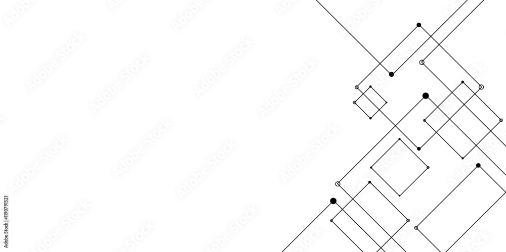 Abstract sketch of a building with lines, Abstract background. Vector abstract futuristic architecture concept with digital geometric connection lines. vector. technology communication data Science. Abstract sketch of a building with lines, Abstract background. Vector abstract futuristic architecture concept with digital geometric connection lines. vector. technology communication data Science.