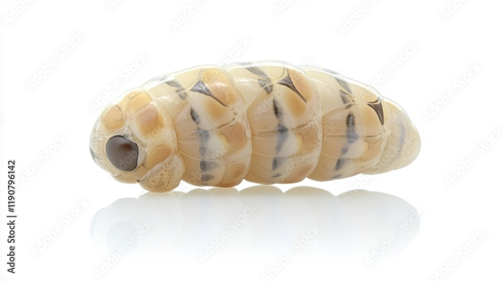 Isolated Blue Winged Grasshopper. Generative AI Isolated Blue Winged Grasshopper. Generative AI