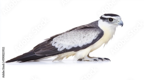 Wallpaper Mural Crested Caracara Isolated on White Background. Generative AI Torontodigital.ca