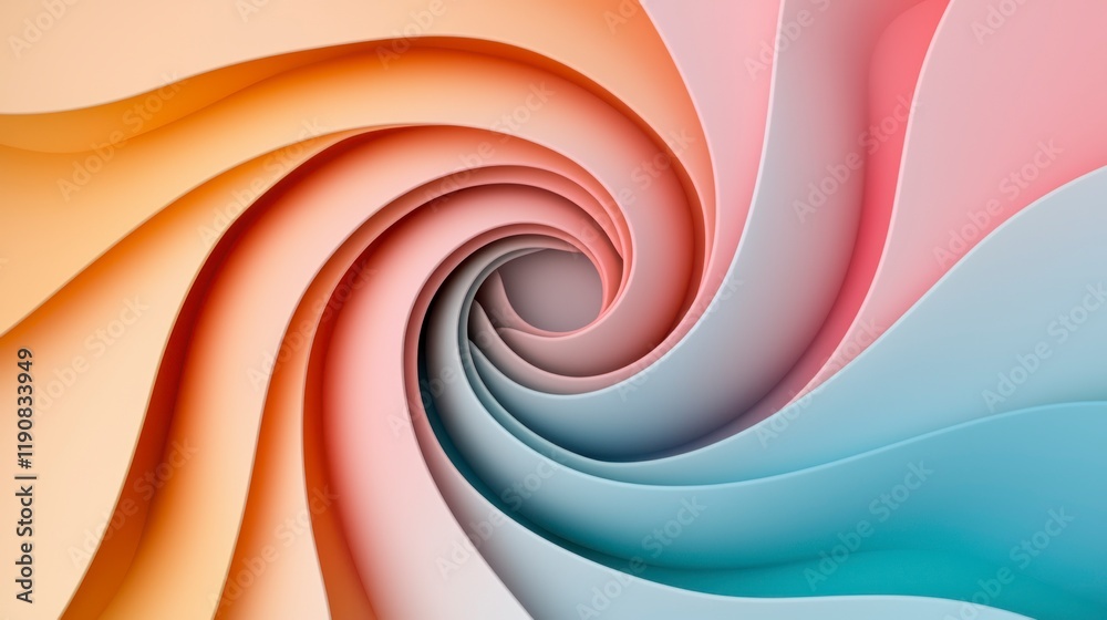 Mesmerizing 3D Fractal Design in Soft Pastel Colors with Spiraling Patterns Ideal for Backgrounds, Art Projects, and Digital Illustrations Mesmerizing 3D Fractal Design in Soft Pastel Colors with Spiraling Patterns Ideal for Backgrounds, Art Projects, and Digital Illustrations