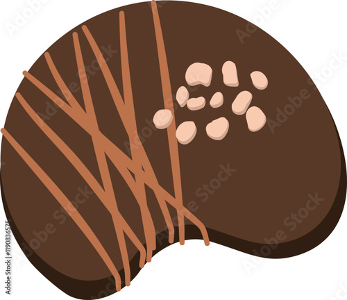 Hand Drawn Chocolate bar Illustration
