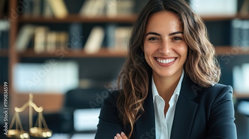 Professional Portrait of a Smiling Probation Officer