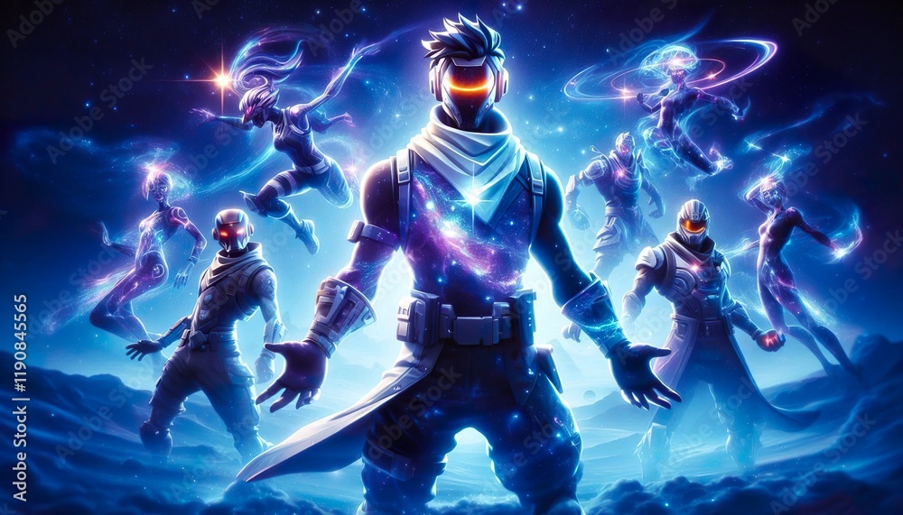 Fototapeta premium cosmic skin