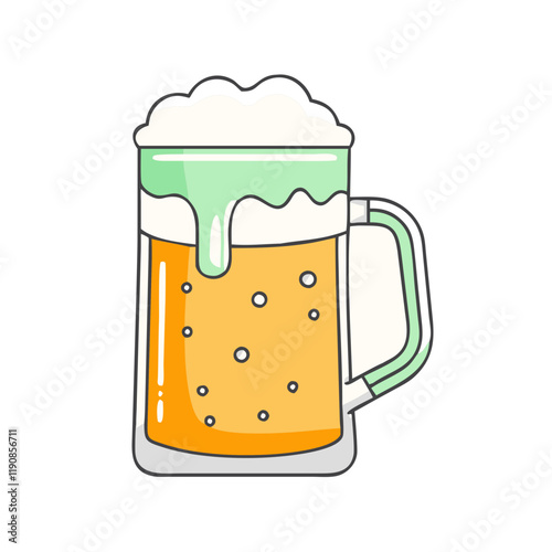 beer stein vector icon, beer stein vector illustration - simple illustration of beer stein, perfect for logos beer stein 
