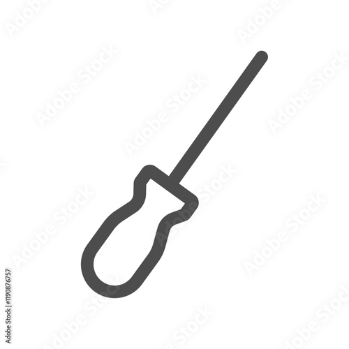 Knife Sharpener icon Simple outline vector logo
