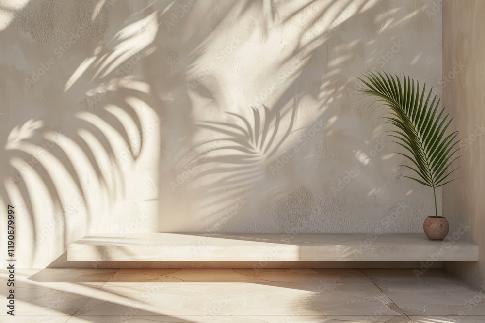 Luxury boho summer interior with minimal product placement.