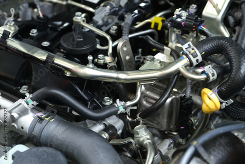Engine for driving hybrid cars. Energy-saving cars.