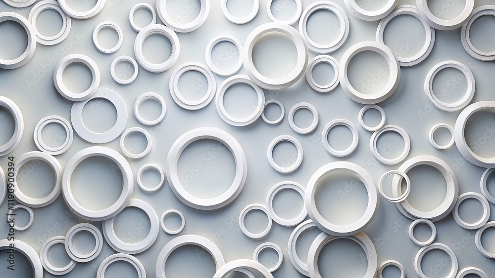 Minimalist White Circular Rings Grid Background Wallpaper Banner Pattern Minimalist White Circular Rings Grid Background Wallpaper Banner Pattern