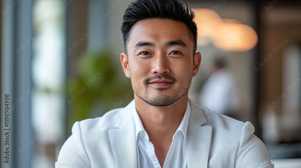 A Businessman Presents Digital Options for Employee Benefits, Including Healthcare, Insurance, and Employee Perks. A Businessman Presents Digital Options for Employee Benefits, Including Healthcare, Insurance, and Employee Perks.