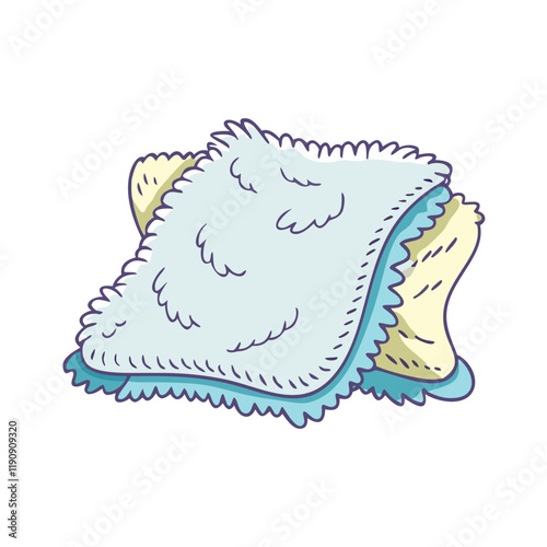 fuzzy blanket vector icon,fuzzy blanket vector illustration - simple illustration of fuzzy blanket ,perfect for logos and iconsfuzzy blanket 