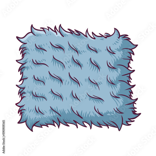fuzzy blanket vector icon,fuzzy blanket vector illustration - simple illustration of fuzzy blanket ,perfect for logos and iconsfuzzy blanket 