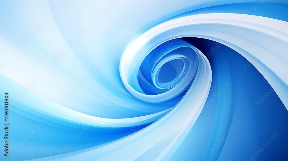 Fototapeta premium Abstract Blue Techno Background