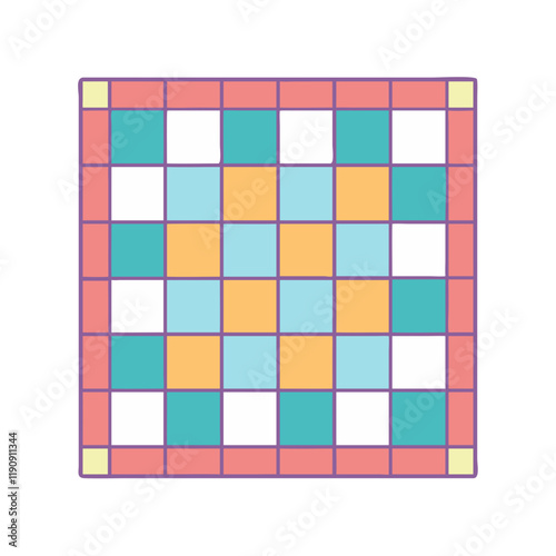 quilt vector icon,quilt vector illustration - simple illustration of quilt ,perfect for logos and iconsquilt 