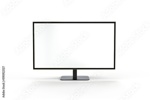 Wallpaper Mural Ultra Quality Picture of Close Up of Computer Monitor Over White Background Torontodigital.ca