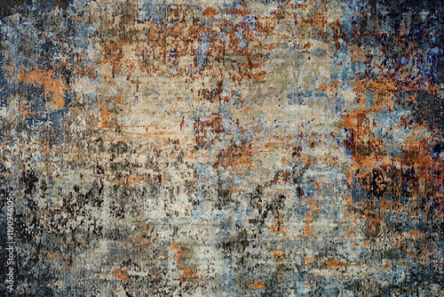 Carpet abstract Pattern in high definition texture isolated on white canvas with trending colors
