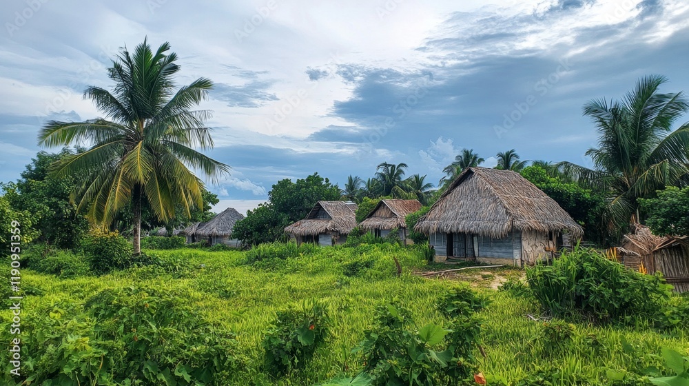 Picturesque Village Homes in a Lush Landscape Picturesque Village Homes in a Lush Landscape