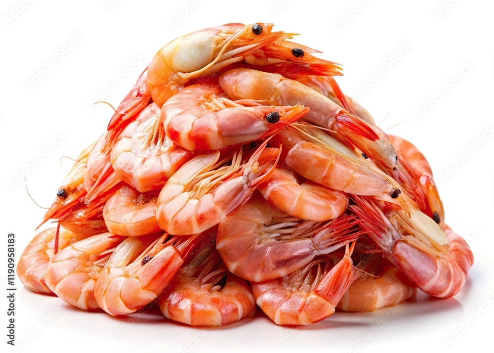 Succulent stacked shrimp, a seafood feast. Culinary photography at its finest. Delicious! Succulent stacked shrimp, a seafood feast. Culinary photography at its finest. Delicious!