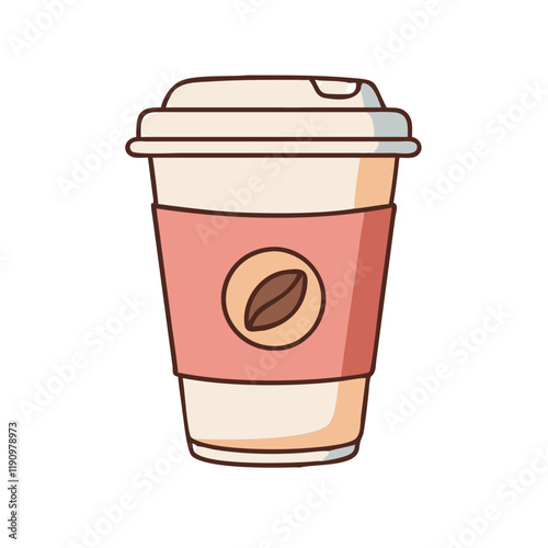 coffee to go cup vector icon, coffee to go cup vector illustration - simple illustration of coffee to go cup, perfect for logos and iconscoffee to go cup 