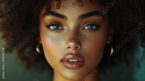 Portrait of a beautiful woman.