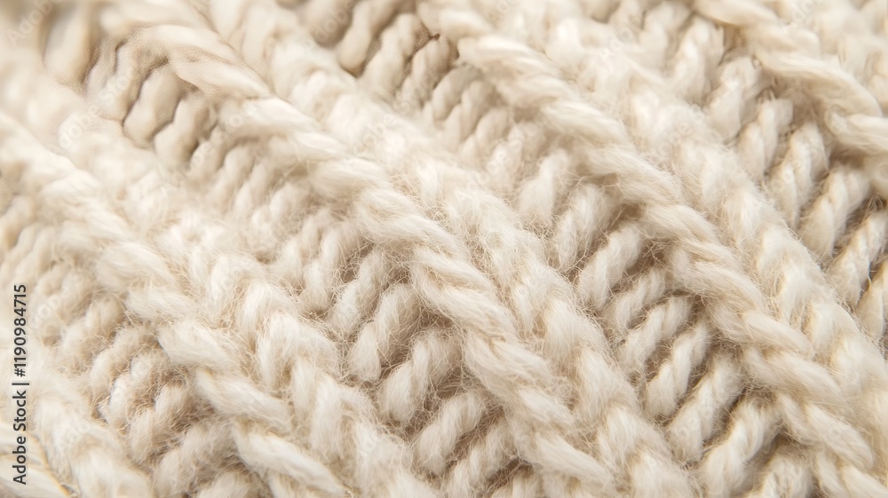 Chevron Knit Wool Texture in Soft Ivory Neutral Backdrop Chevron Knit Wool Texture in Soft Ivory Neutral Backdrop
