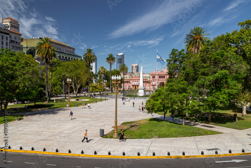 Plaza de Mayo (May Square) Buenos Aires, Argentina photo