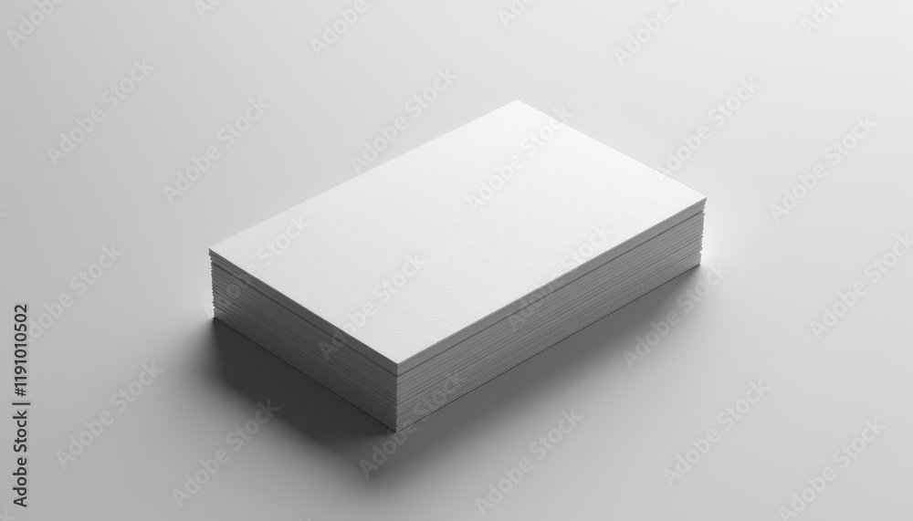 Minimalist Stack of Textured Business Cards Minimalist Stack of Textured Business Cards