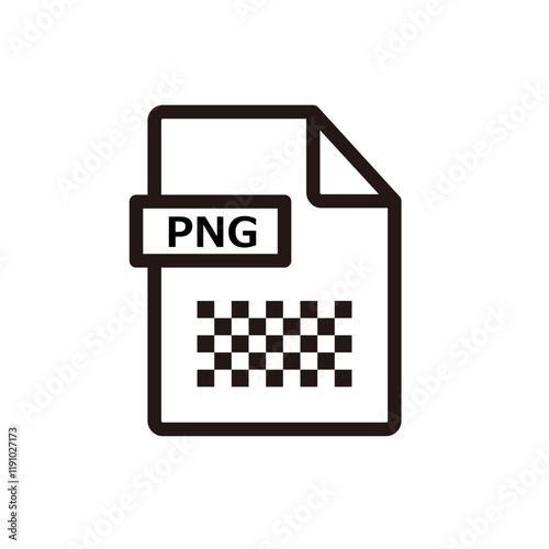 PNG形式のファイルのアイコン