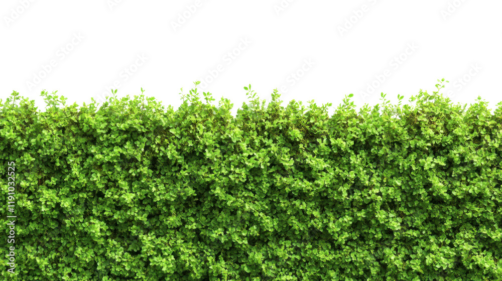 Obraz premium Green meadow transparent background