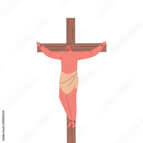 Dismas Character, Known As The "Good Thief," Was Crucified Beside Jesus. He Is Remembered For His Repentance