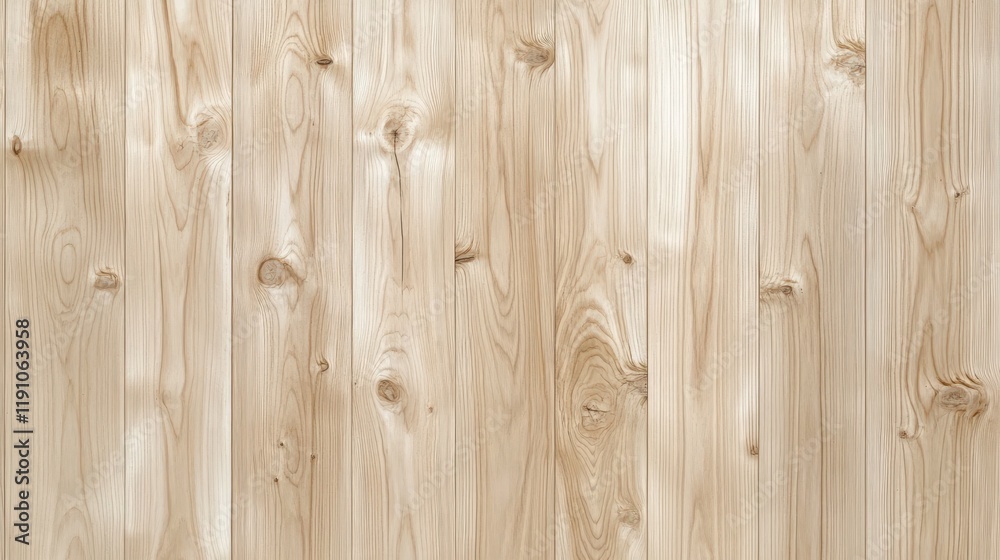 Fototapeta premium Natural light oak wood texture showcasing smooth matte surface and intricate grain patterns under soft diffused lighting