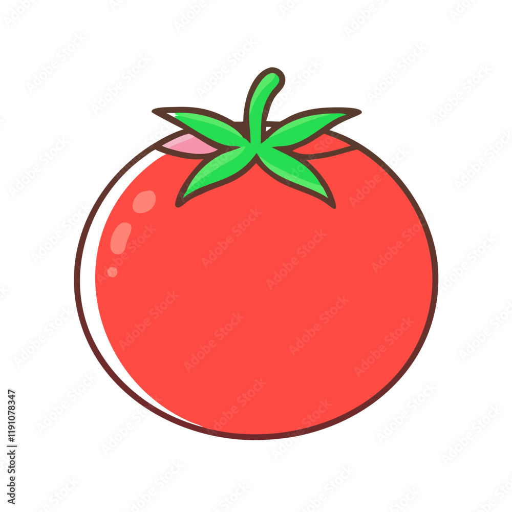 tomato vector icon, tomato vector illustration - simple illustration of tomato, perfect for logos and iconstomato tomato vector icon, tomato vector illustration - simple illustration of tomato, perfect for logos and iconstomato