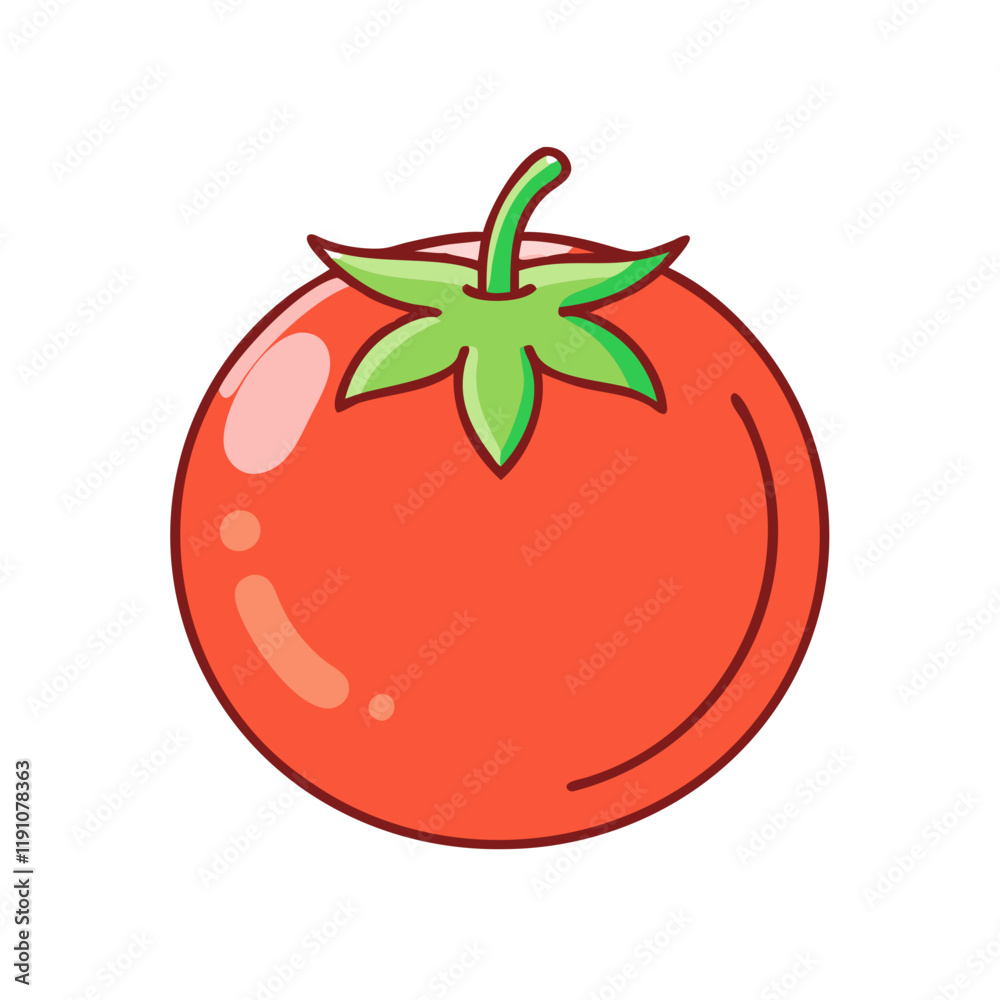 tomato vector icon, tomato vector illustration - simple illustration of tomato, perfect for logos and iconstomato tomato vector icon, tomato vector illustration - simple illustration of tomato, perfect for logos and iconstomato