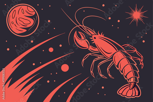 Dark background, glowing red particles, shimmering dust, cosmic nebula, abstract galaxy, deep space, ethereal illumination, crimson explosion, mystical energy, sparkling stardust, celestial horizon, i