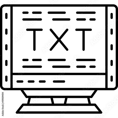 TXT Icon