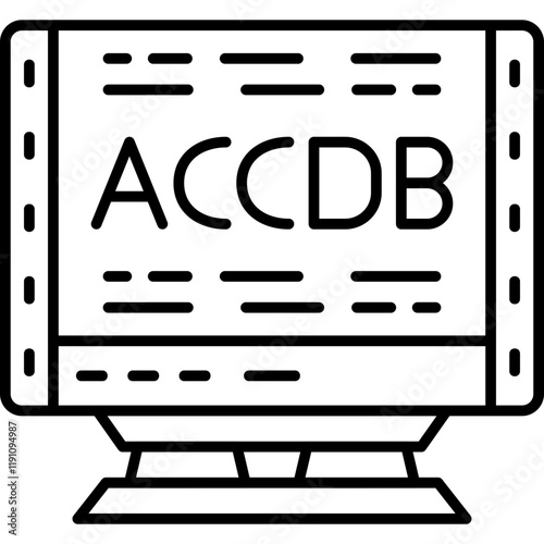 ACCDB Icon