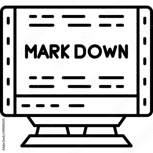 MARKDOWN Icon