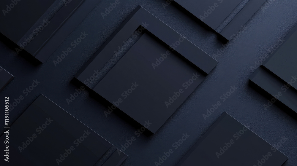 Abstract dark background with overlapping geometric shapes. Abstract dark background with overlapping geometric shapes.